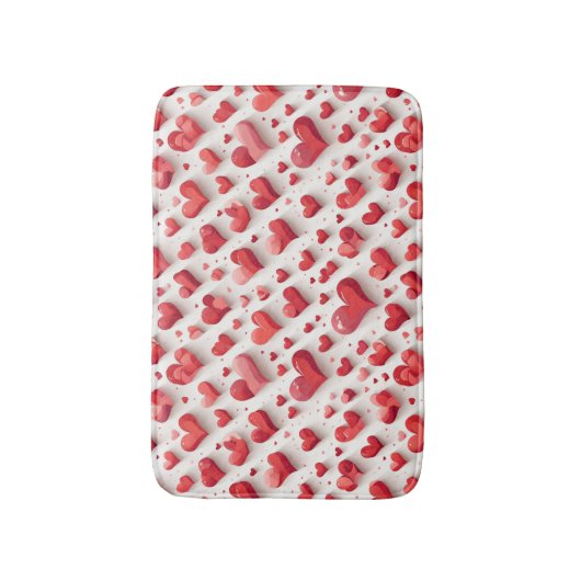 Heet patroon badmat (Voorkant Verticaal)