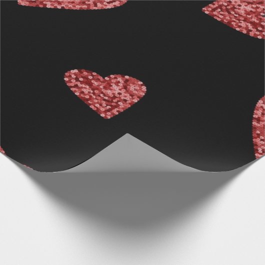 Heet patroon cadeaupapier (Hoek)