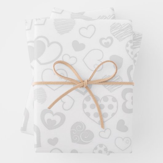 Heet patroon inpakpapier vel (In situ)