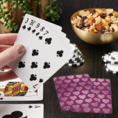 Heet patroon pokerkaarten (Insitu)
