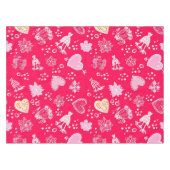 Heet patroon tafelkleed (Voorkant (Horizontaal))