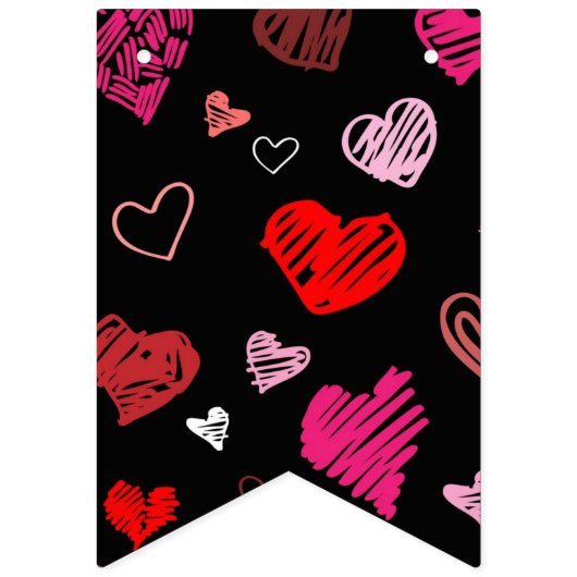 Heet patroon vlaggetjes (Derde vlag)