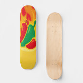 Heet Peppers Skateboard (Voorkant)