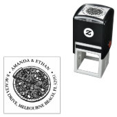 Heet Pizza Party Snack Thema Zelfinking Stamp Zelfinktende Stempel (In situ)