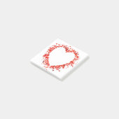 Heet post het nota post-it® notes (Schuin)