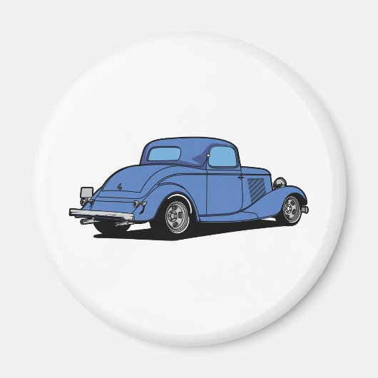 Heet rijtuig Coupe Magneet (Voorkant)