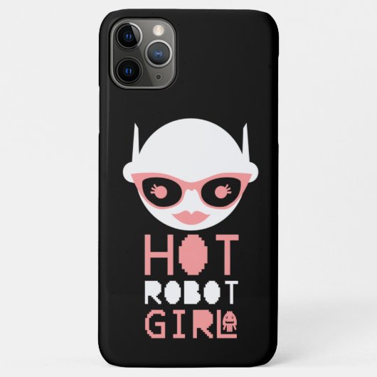 Heet robot meisje Case-Mate iPhone case (Achterkant)