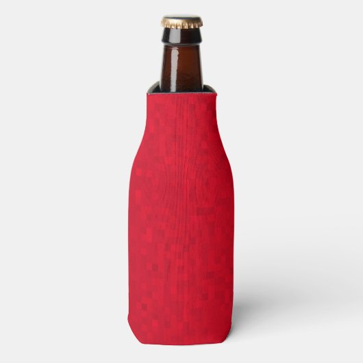 Heet Rood Mozaïek, Flesjeskoeler (Fles Voorkant)