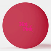 Heet Roze 1-ster rode ping pong bal Pingpongballen (Voorkant)