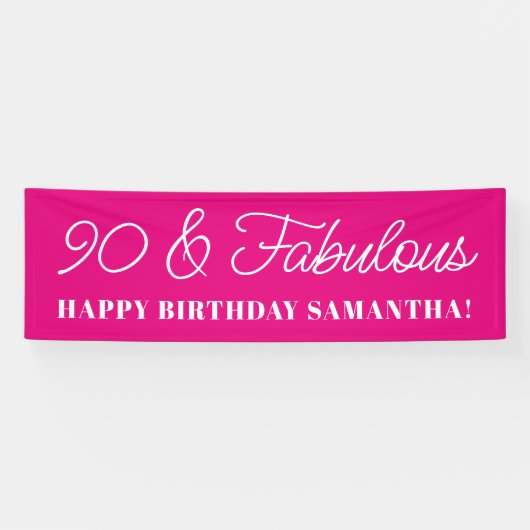 Heet Roze 90 en Fabulous Spandoek (Horizontaal)