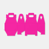 Heet Roze Bedankdoosjes (Uitgevouwen)