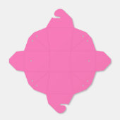 Heet Roze Bedankdoosjes (Uitgevouwen)
