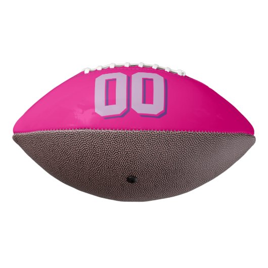 HEET ROZE EN LICHT PAARSE Custom Football (Gedraaid 270)
