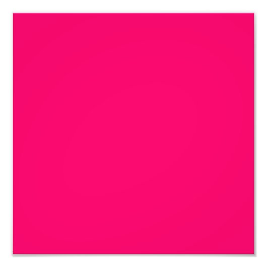 Heet Roze Foto Afdruk (Voorkant)