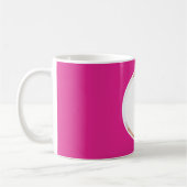Heet roze foto koffiemok (Links)