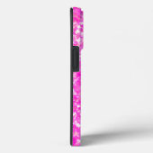 Heet Roze Glitter Elegant Persoonlijk Case-Mate iPhone Case (Achterkant / Rechts)