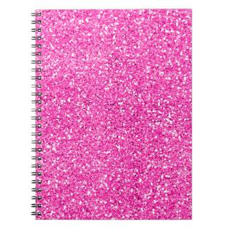 Heet Roze Glitters Notitieboek