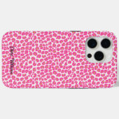 Heet roze goud luipaard patroon Case-Mate iPhone case (Achterkant (horizontaal))