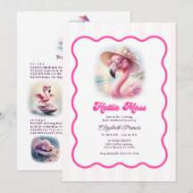 Heet Roze Grappige Flamingo Strand Bruidsmeisjes W