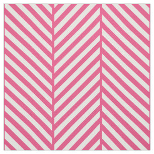 Heet Roze Herringbone Grote Schaal Stof
