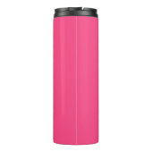 Heet Roze Hibiscus Thermosbeker (Achterkant)