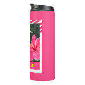 Heet Roze Hibiscus Thermosbeker (Geroteerd rechts)