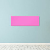 Heet Roze Ingepakte Canvas Afdruk (Insitu (Houten vloer))