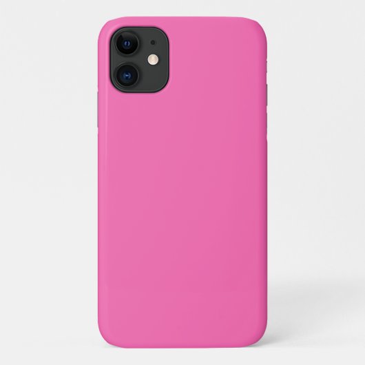 Heet Roze iPhone 11 Hoesje (Achterkant)