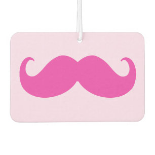 Heet Roze Klassieke Snor Luchtverfrisser