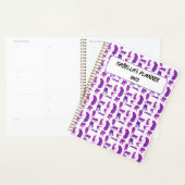 Heet Roze & Neon Paarse Big Cats Planner (Display)