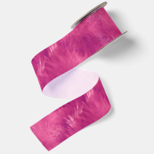 Heet Roze Nepbont Verjaardag Lint