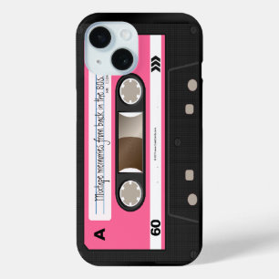 Heet Roze Retro Cassettebandje Gepersonaliseerd Ho