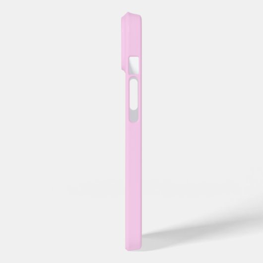 Heet Roze Retro Dolly Monogram Case-Mate iPhone Case (Achterkant / Links)