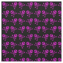 Heet roze schedelpatroon