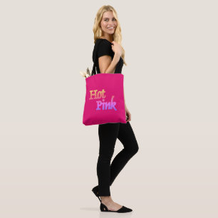Heet Roze schouder canvas tas