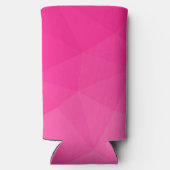 Heet roze verloop geometrisch mesh patroon (Achterkant)