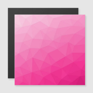 Heet roze verloop geometrisch meshpatroon