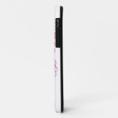 Heet Roze Vlinder iPhone 5Case-MateBarelyThere Case-Mate iPhone Case (Achterkant/links)
