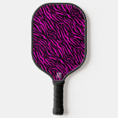 HEET ROZE ZEBRA PICKLEBALL PADDLE (Achterkant)