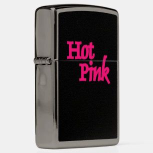 Heet roze zwart zwarte ijs Zippo aansteker