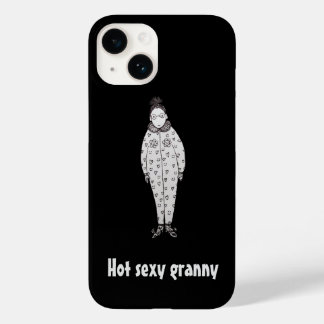 Heet sexy oma Case-Mate iPhone 14 hoesje