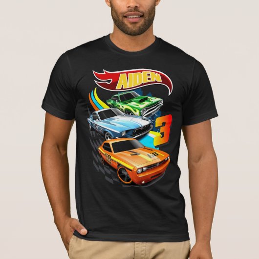 Heet Shirt op zaterdag T, warm wielthema (Voorkant)