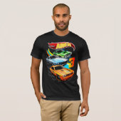 Heet Shirt op zaterdag T, warm wielthema (Voorkant volledig)