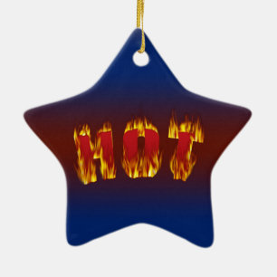 Heet Sign Ceramic Ornament