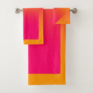 HEET SINAASAPPEL ROZE BAD HANDDOEK