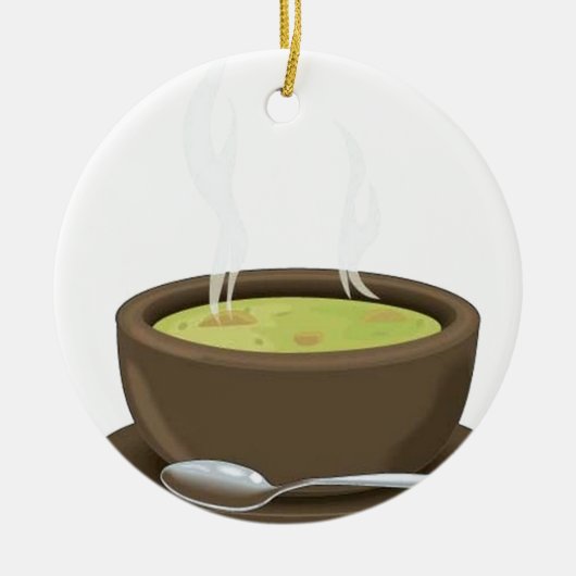Heet-sovjetvector Keramisch Ornament (Voorkant)