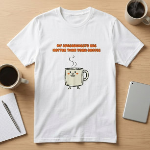 Heet Spreadsheet Office Humor Data Liefhebber Desi T-shirt