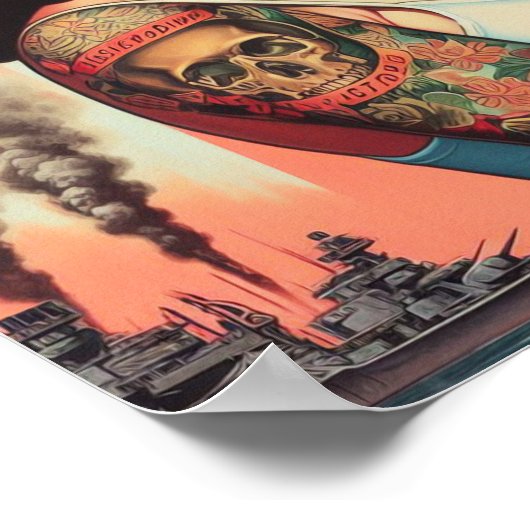 Heet Tattoo Pin-up Poster (Hoek)