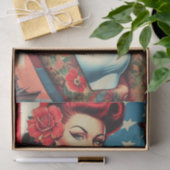 Heet  Tattoo Pin-up Tissuepapier (Geschenk)