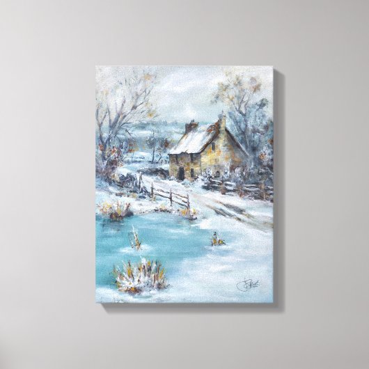 "Heet Thee" Canvas Afdruk (Voorkant)